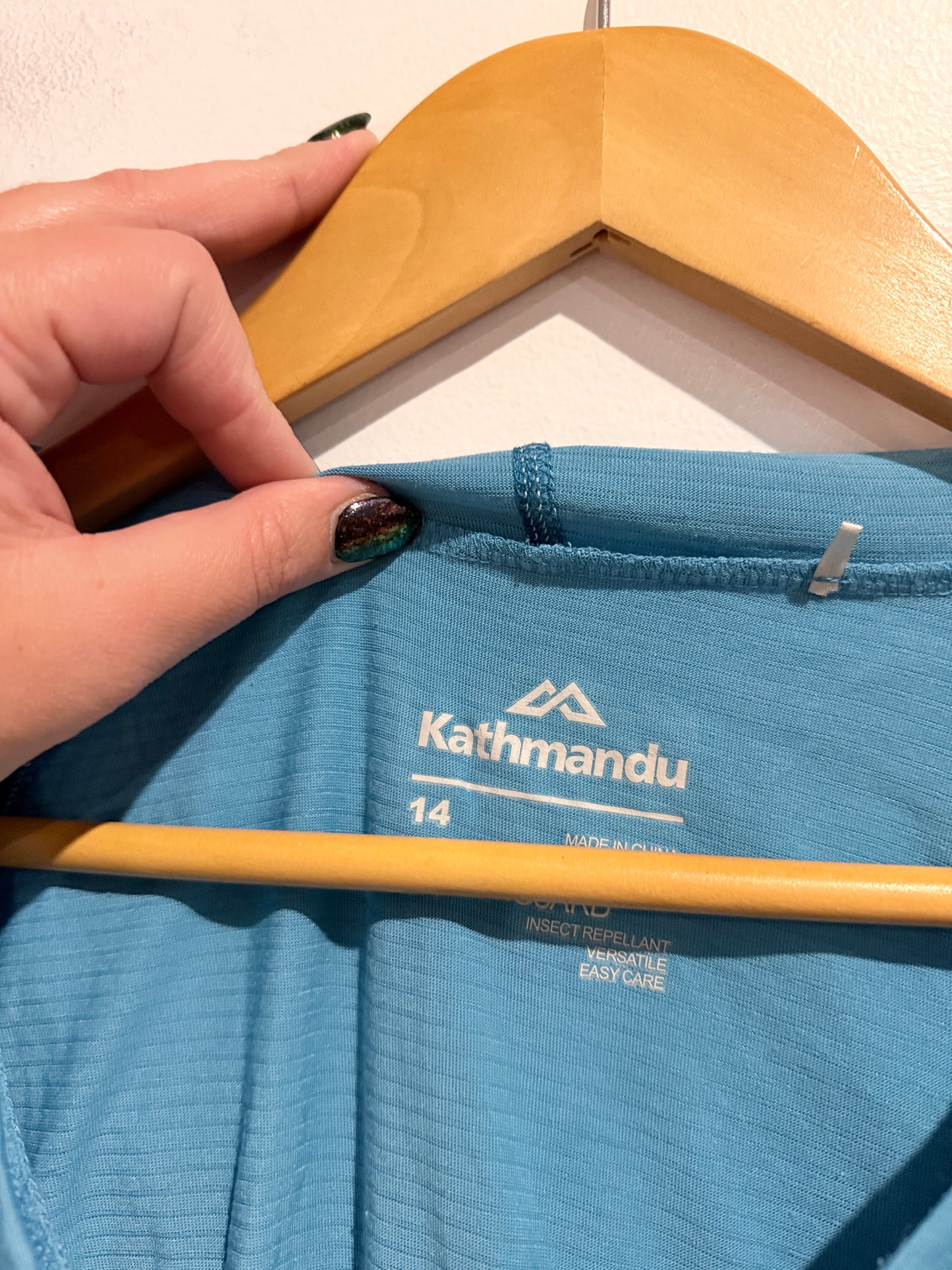Kathmandu Performance Baselayer Top Size 14