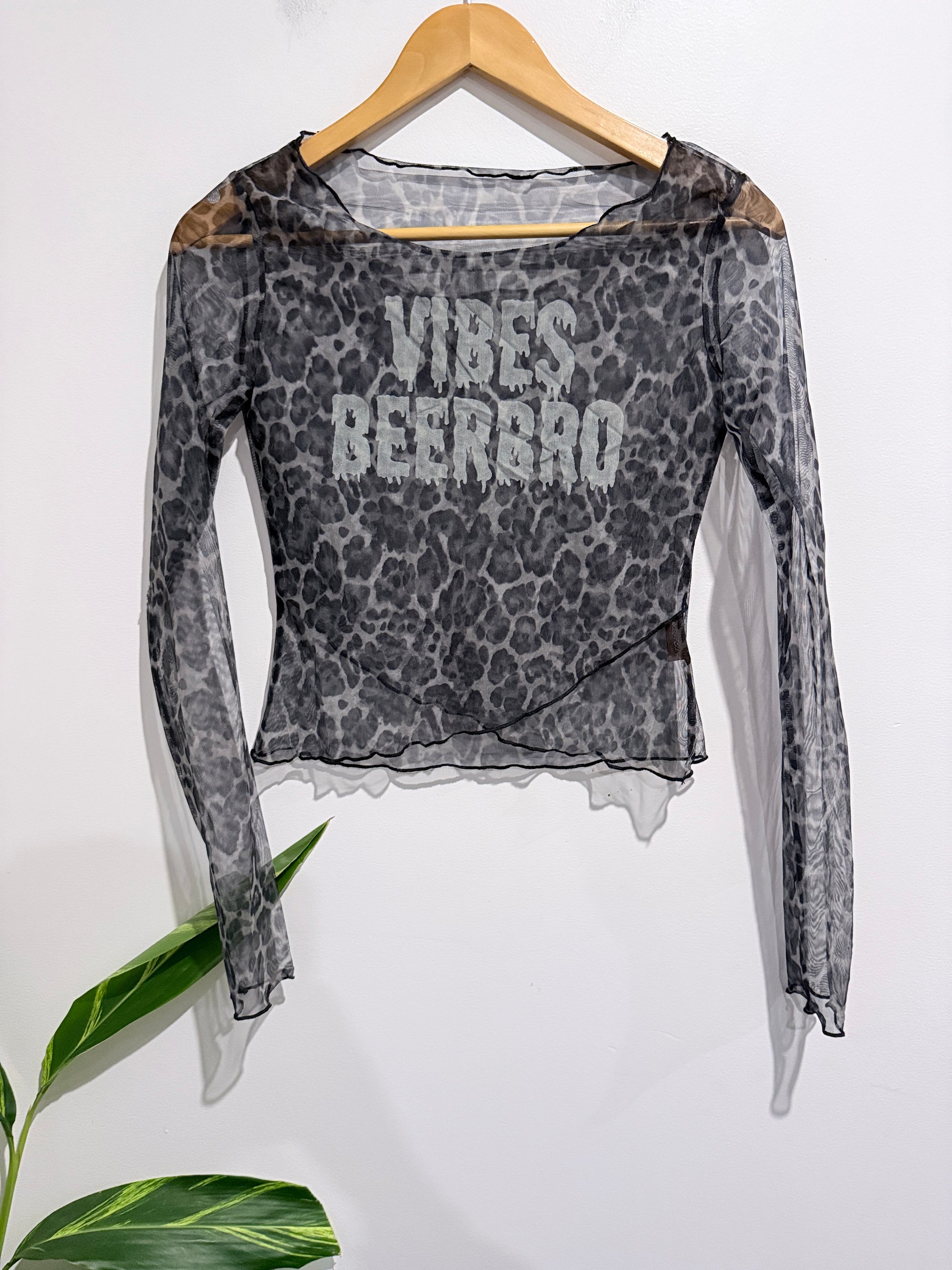 Beer Bro Long-sleeve Mesh Top Size S