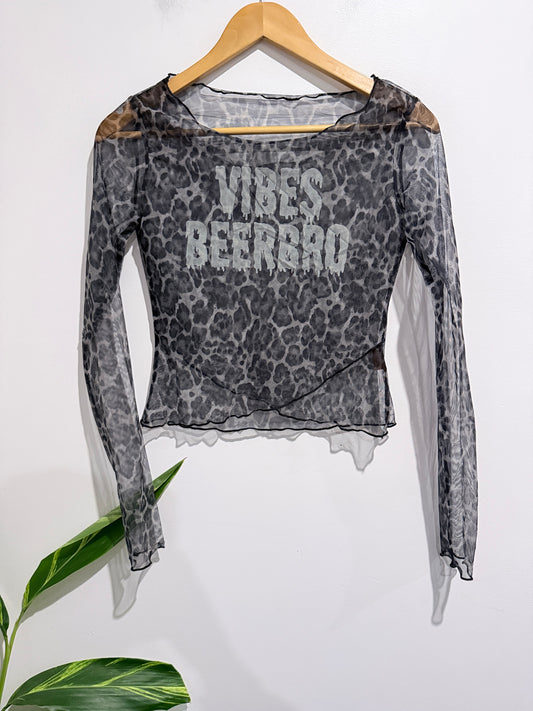 Beer Bro Long-sleeve Mesh Top Size S