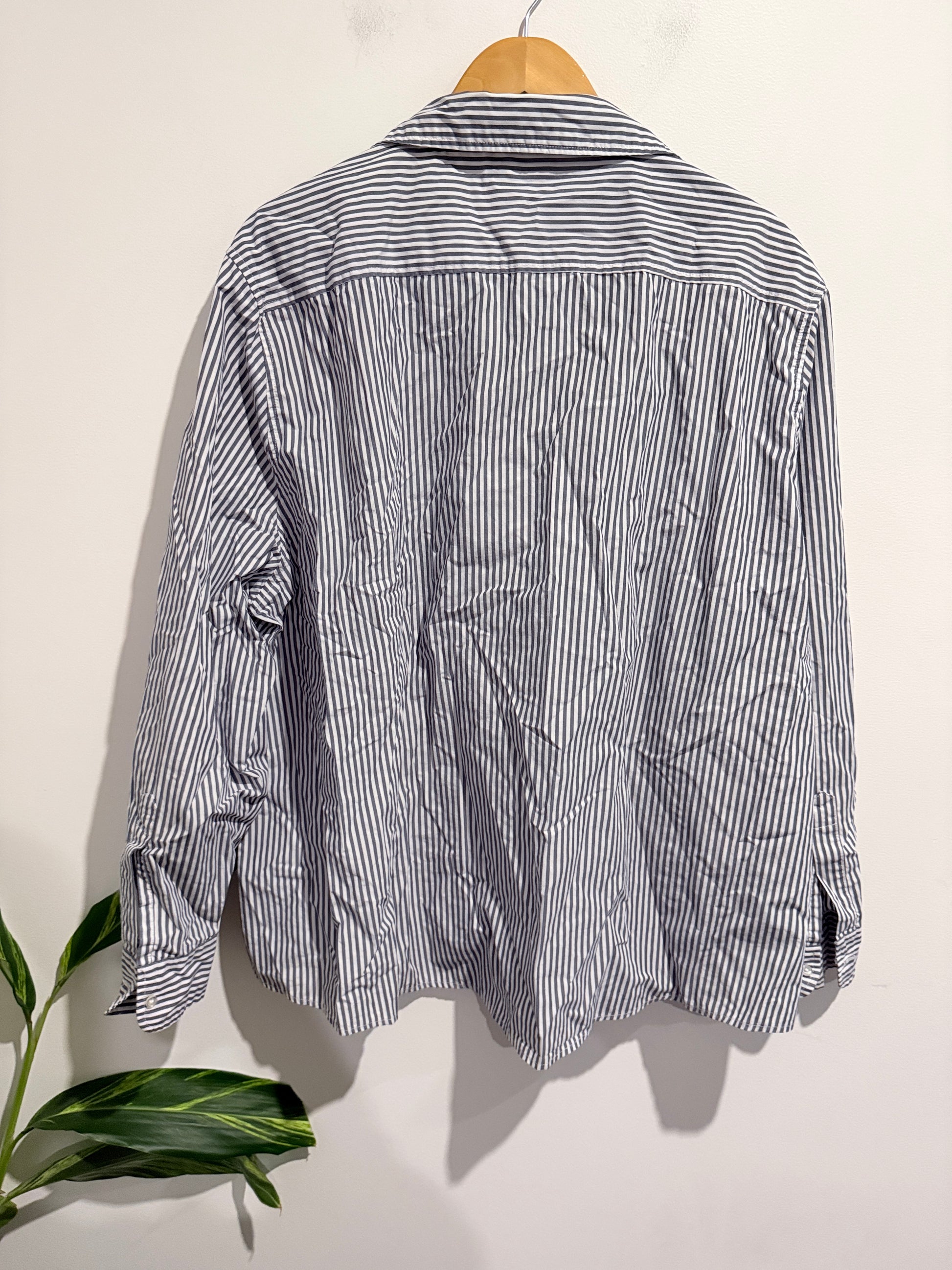 Cotton:on Striped Long-sleeve Shirt Size 24 | U/Arm to U/Arm 74cm
