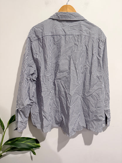 Cotton:on Striped Long-sleeve Shirt Size 24 | U/Arm to U/Arm 74cm
