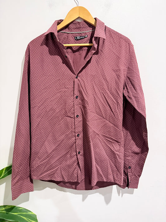 Oakridge Long-sleeve Button-up Shirt Size M