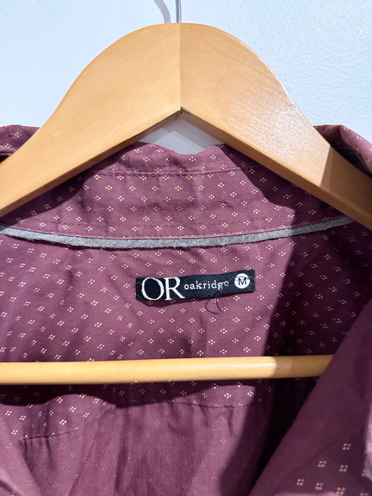 Oakridge Long-sleeve Button-up Shirt Size M
