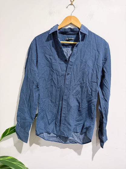 Oakridge Slim-fit Long-sleeve Shirt Size 12