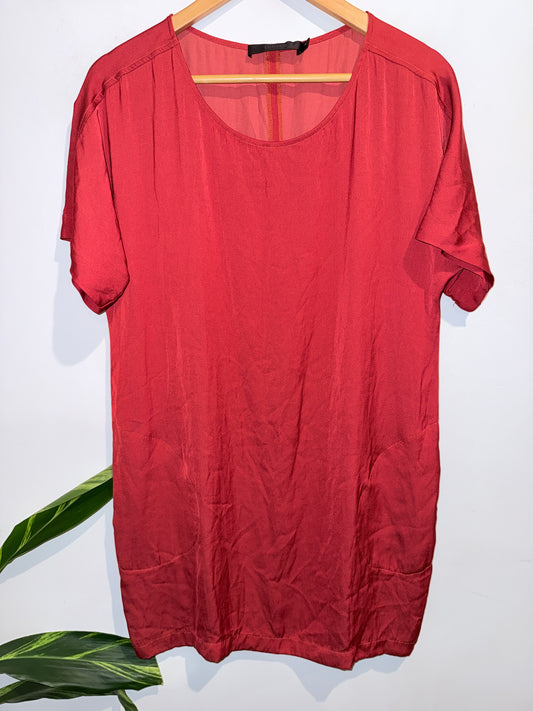 Lennox (NZ Made) Lightweight T-shirt Dress Size 8