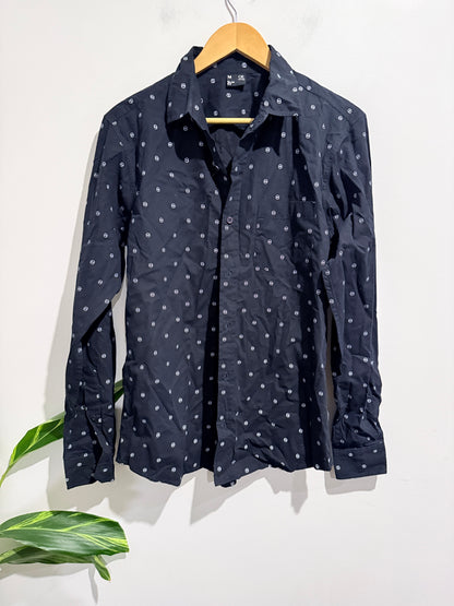 Oakridge Patterned Long-sleeve Shirt Size M