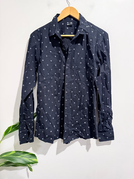 Oakridge Patterned Long-sleeve Shirt Size M