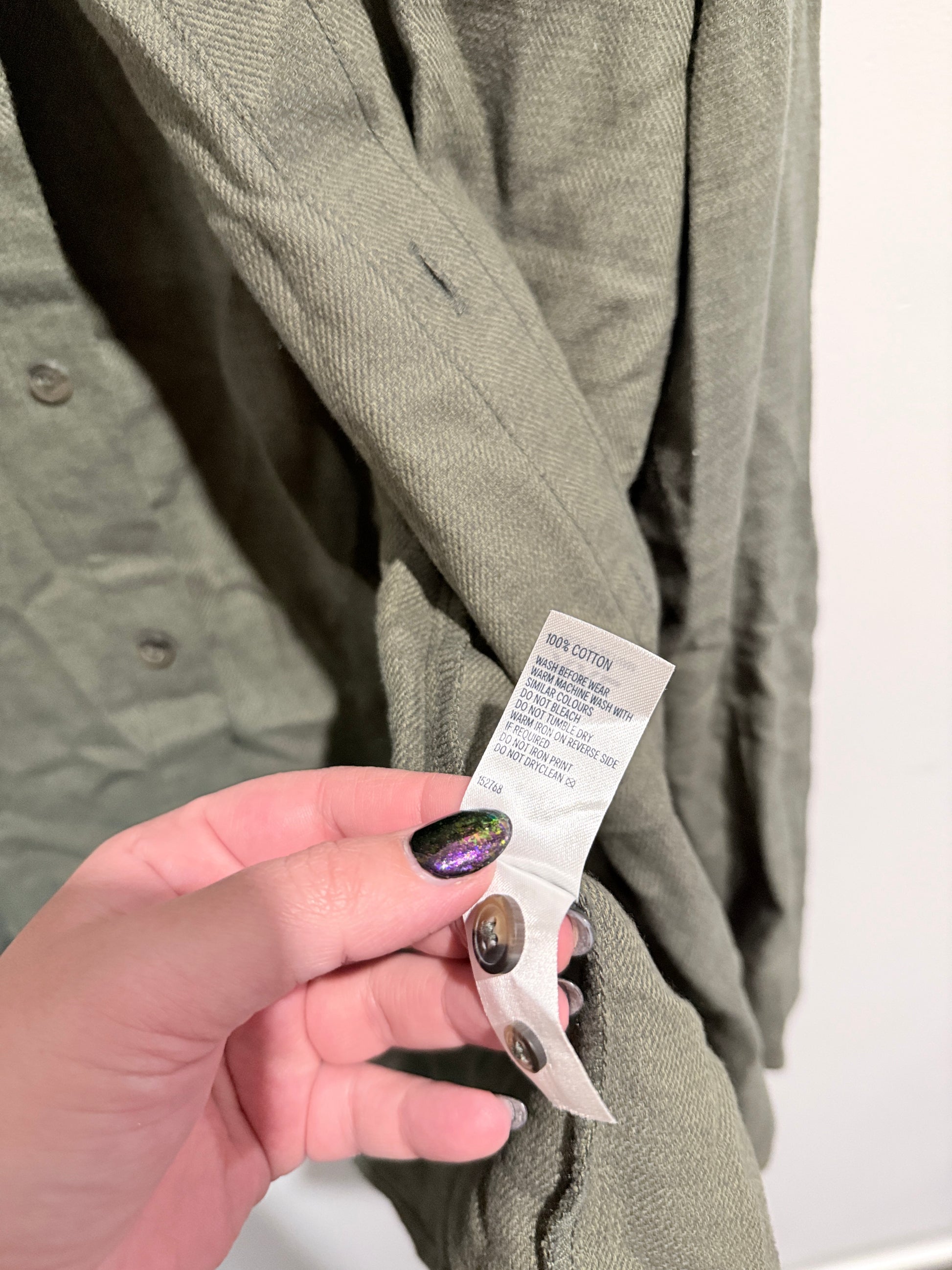 Anko Long-sleeved Linen Shirt Size XXL