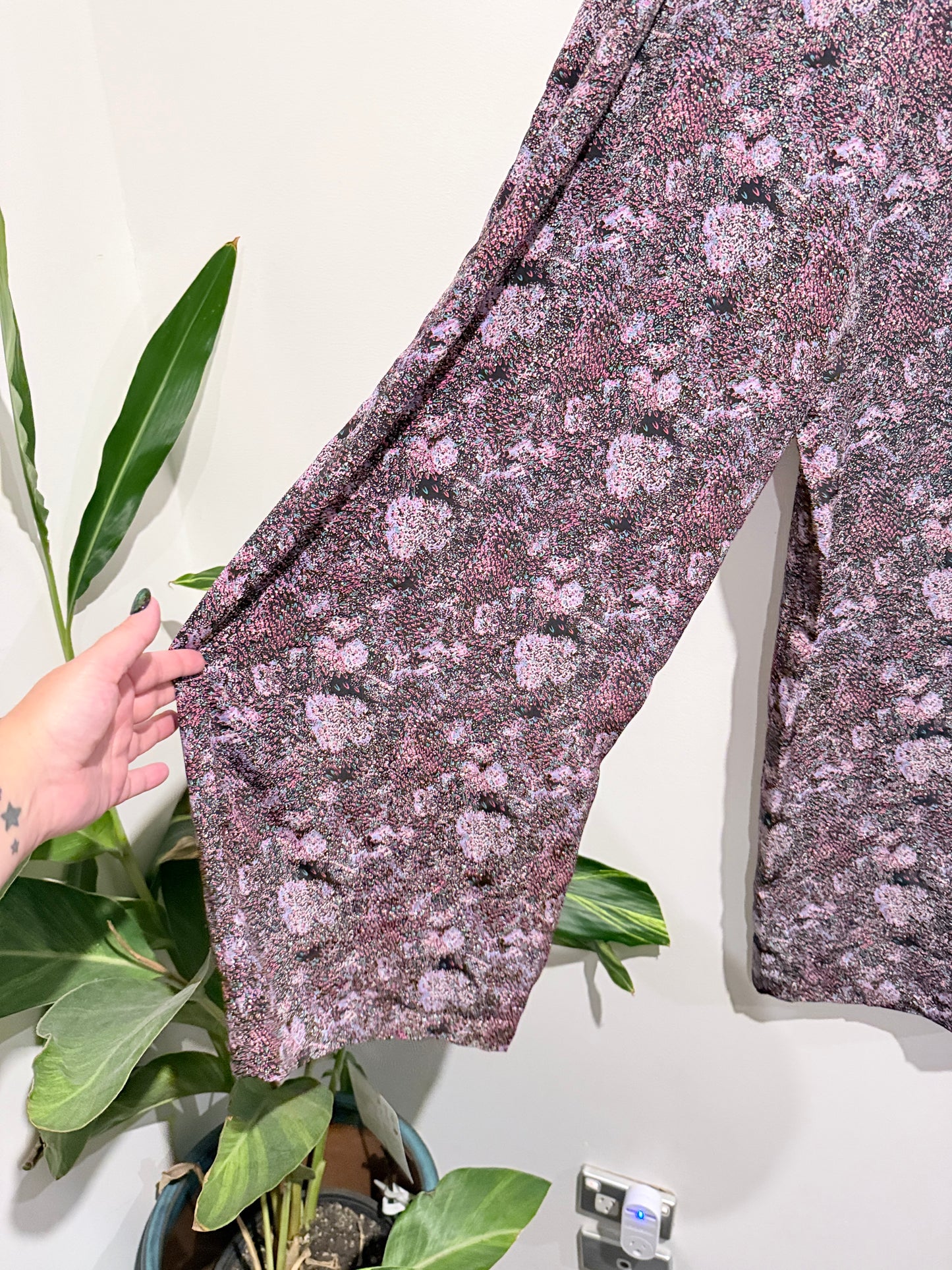 Patterned Trousers Size Waist 82cm