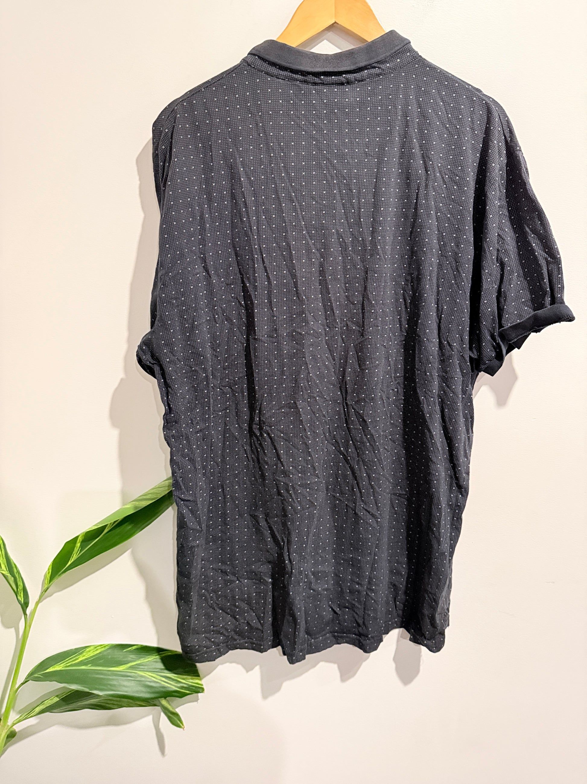 Park Textured Polo Shirt Size 3XL | U/Arm to U/Arm 45cm