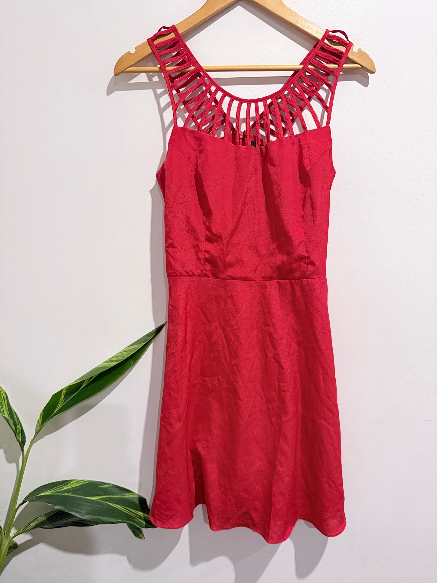 Stella Rib-knit Mini Dress Size 10