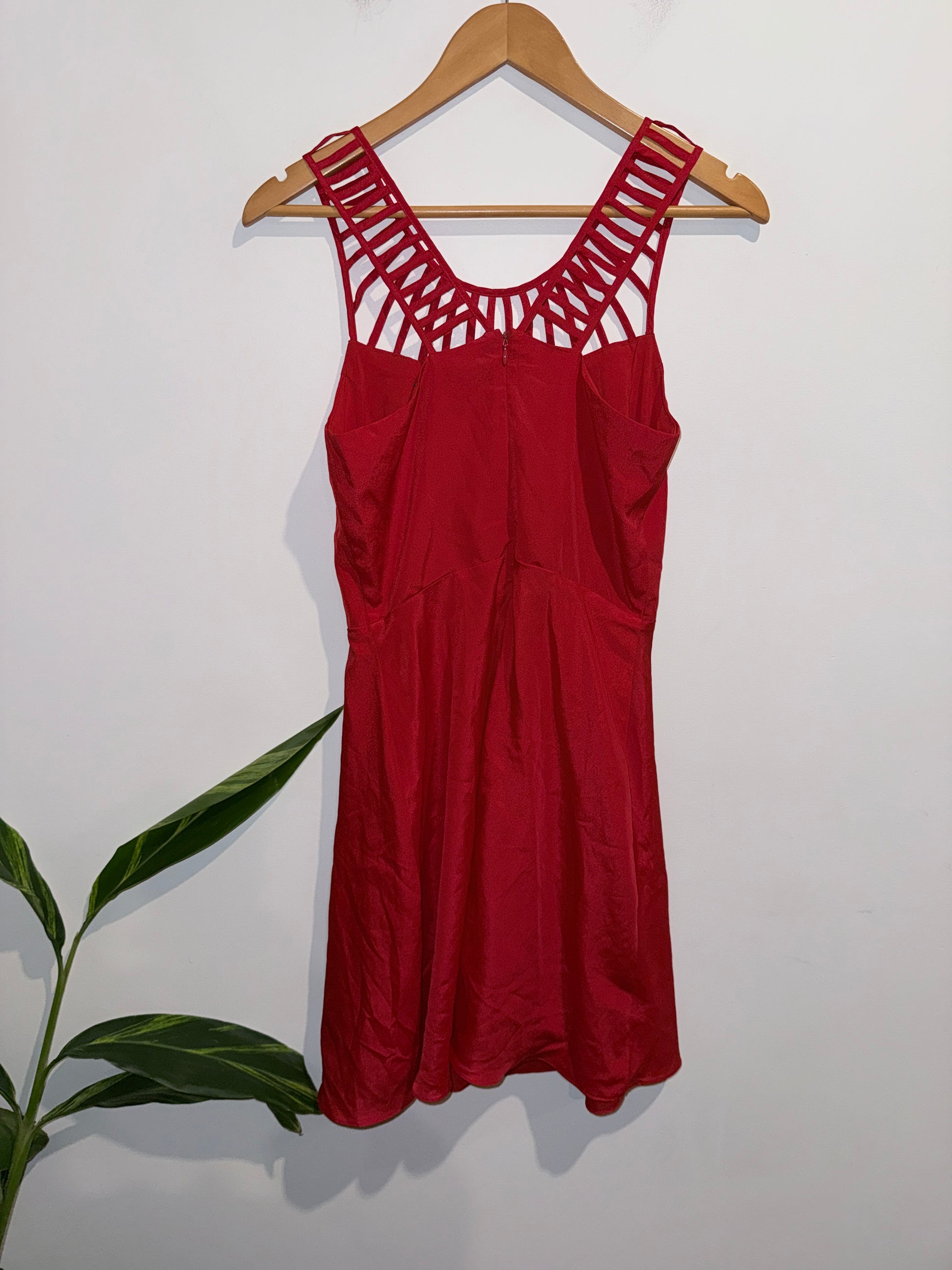 Stella Rib-knit Mini Dress Size 10
