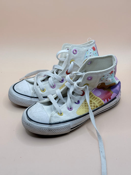 Brand Unknown Kids Converse Ice Cream High Top Sneakers – Size 12