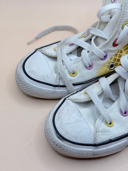 Brand Unknown Kids Converse Ice Cream High Top Sneakers – Size 12
