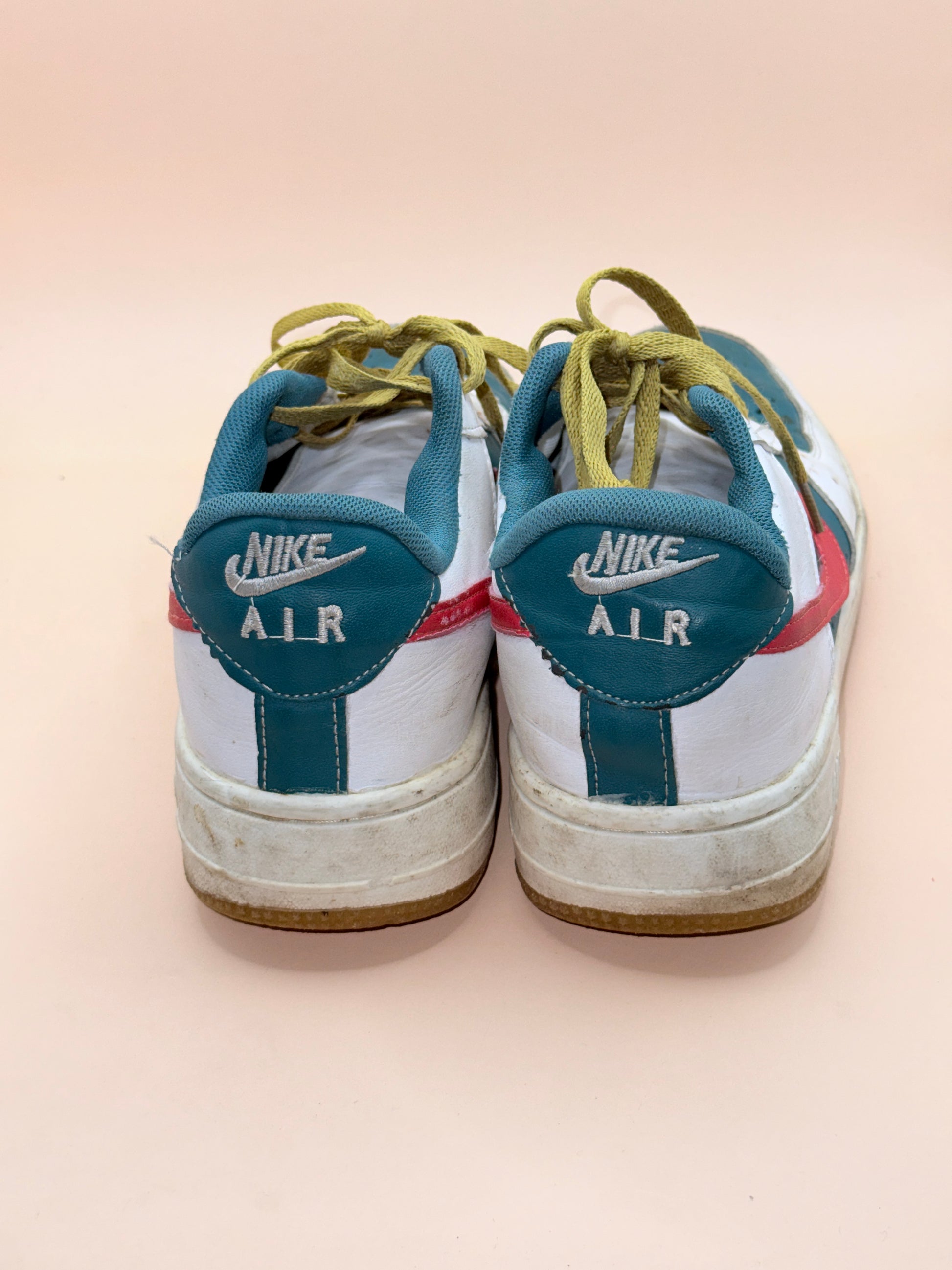 Nike Air Force 1 Low – Teal/Pink Colourway – US 9.5 / EU 41