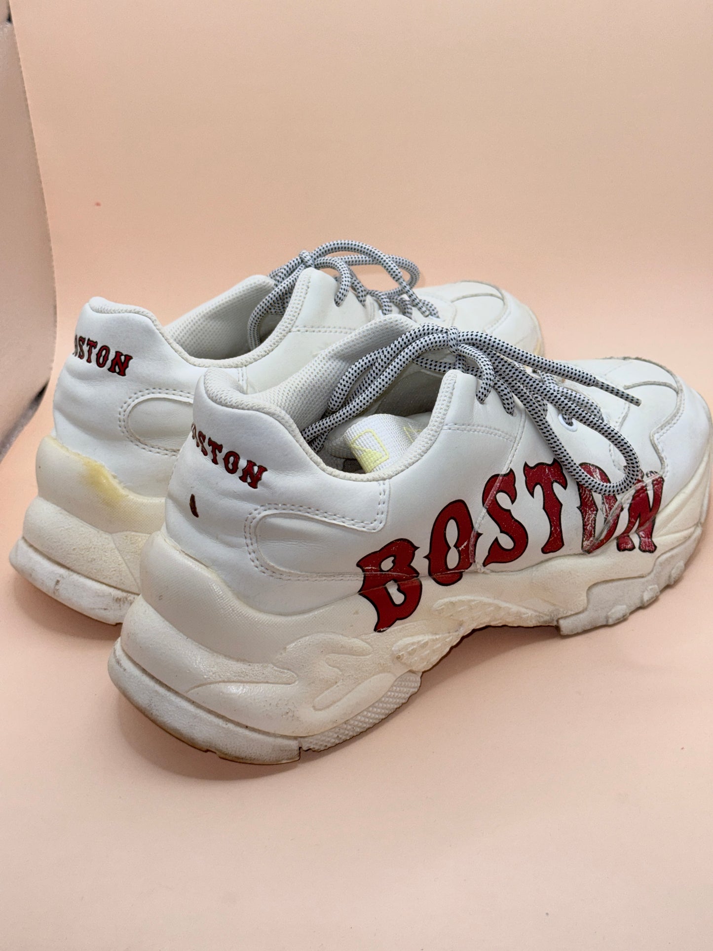 MLB Boston Chunky Sneakers – White/Red – EU 42 / US 9