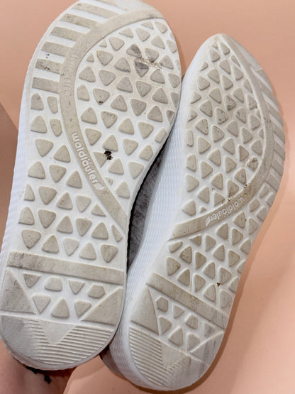 Waldläufer K-iris Metallic Zip Sneakers – Silver – Women’s Comfort Shoes
