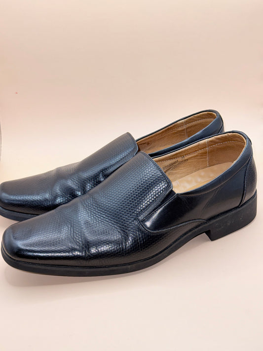 Brand Unknown Gibi Homme Black Leather Slip-on Dress Shoes – Size 42