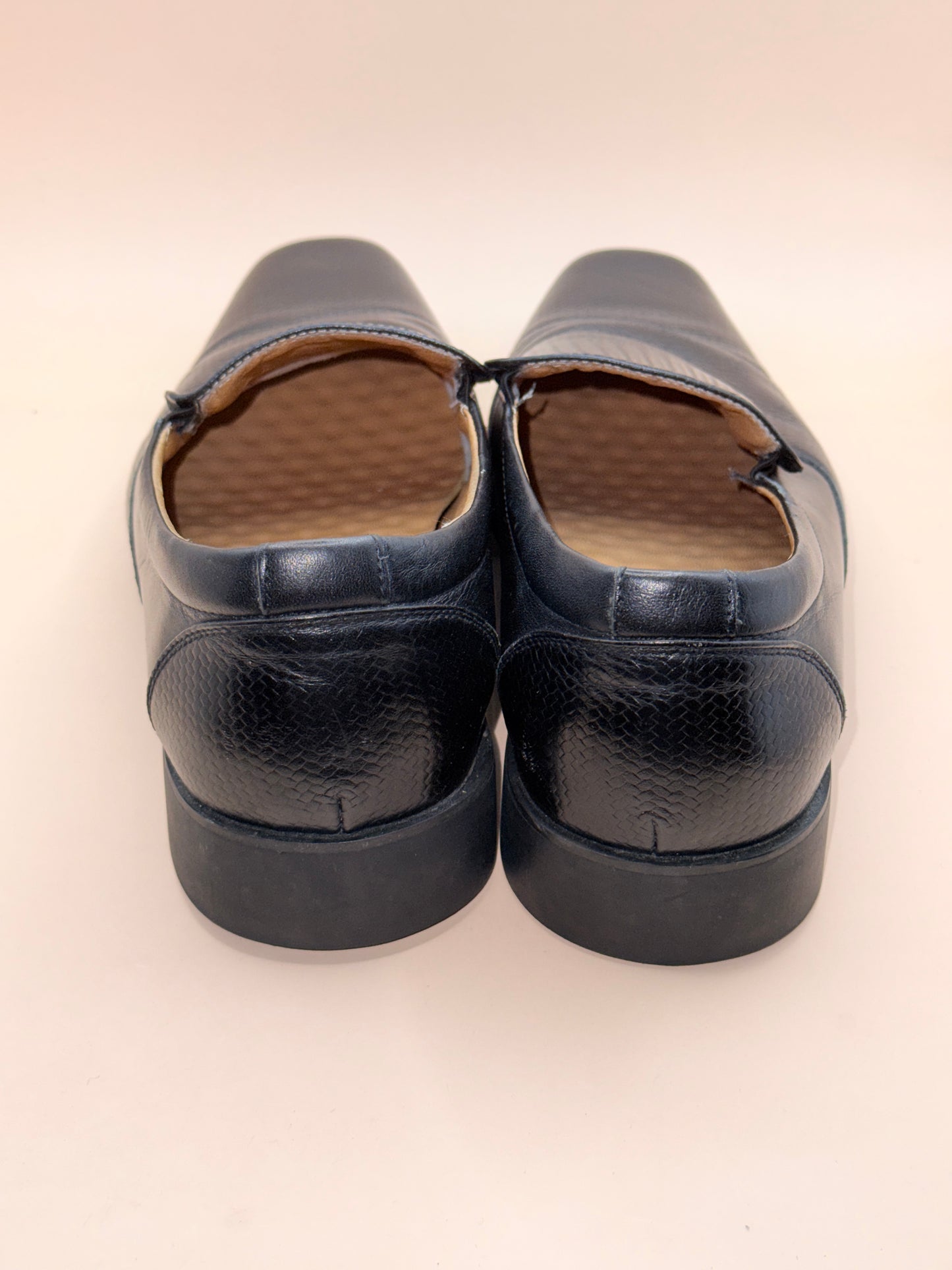 Brand Unknown Gibi Homme Black Leather Slip-on Dress Shoes – Size 42
