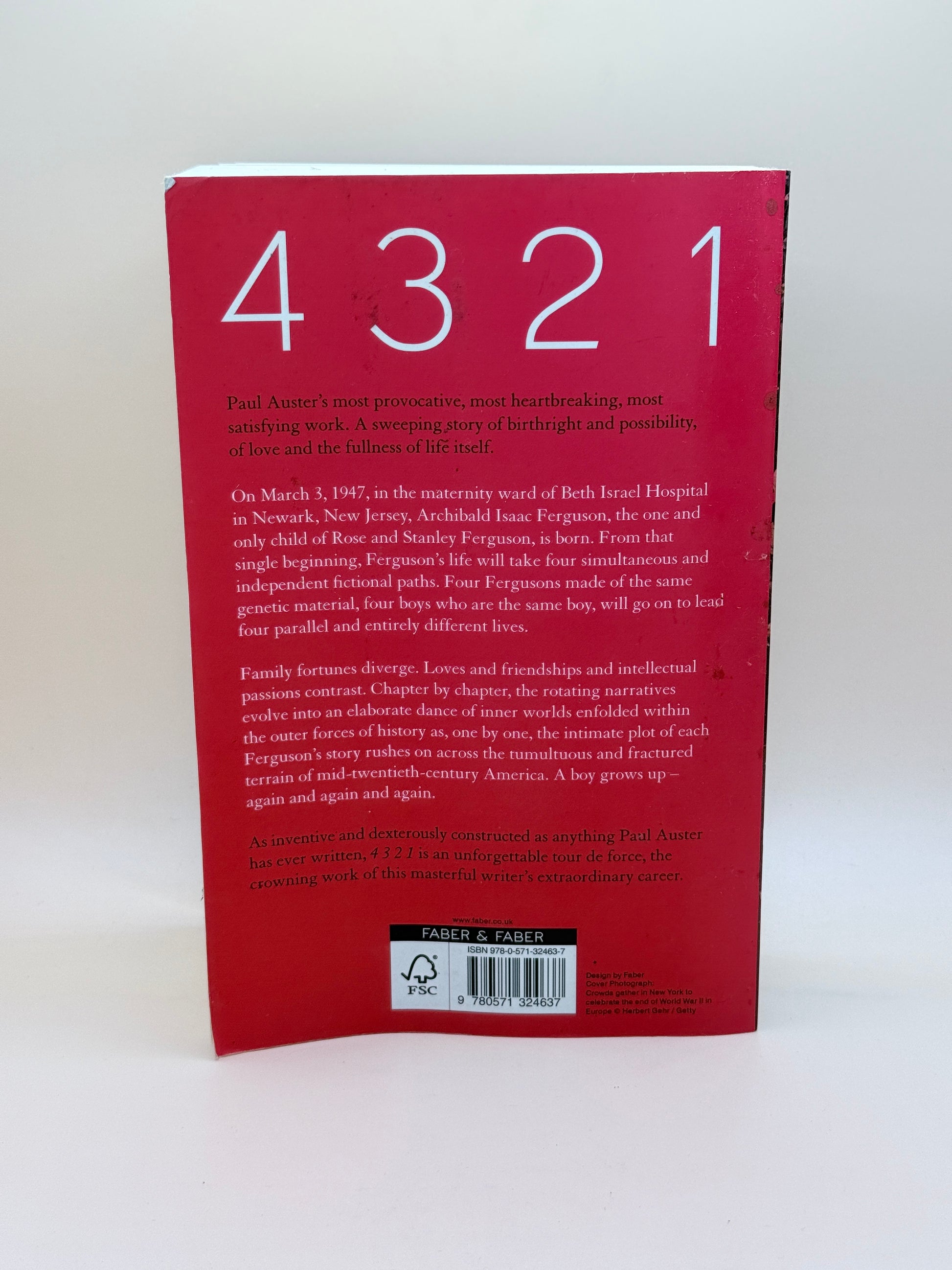 4321 By Paul Auster