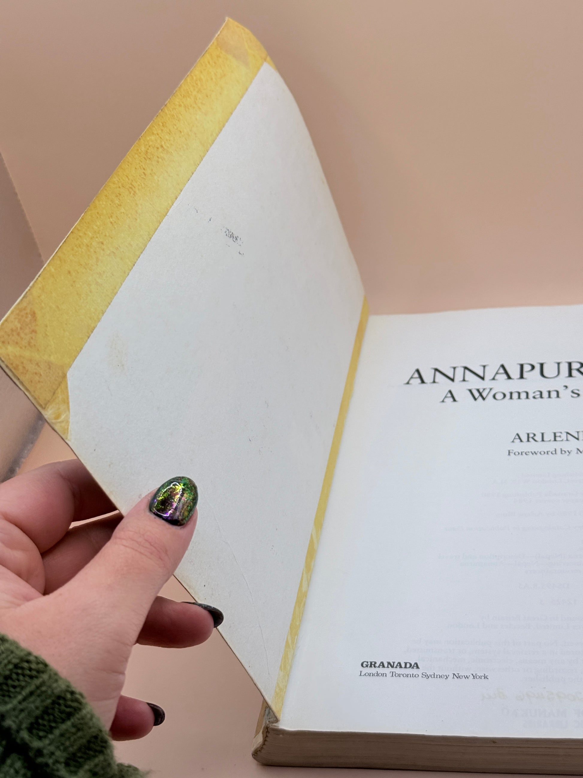 Annapurna: A Woman's Place By Arlene Blum