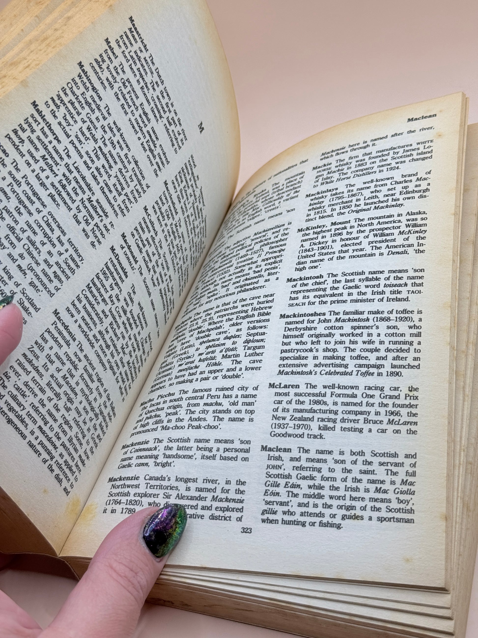 Brewer's Dictionary Of Names By Adrian Room