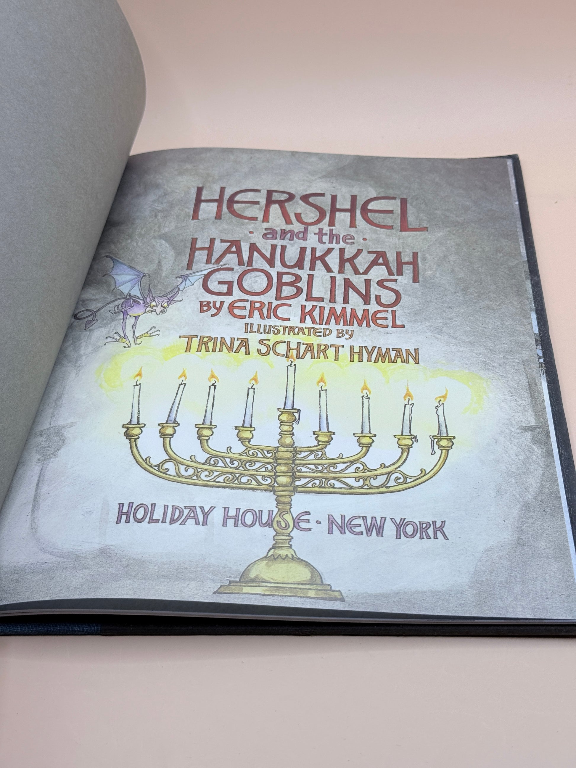 Hershel And The Hanukkah Goblins By Eric Kimmel