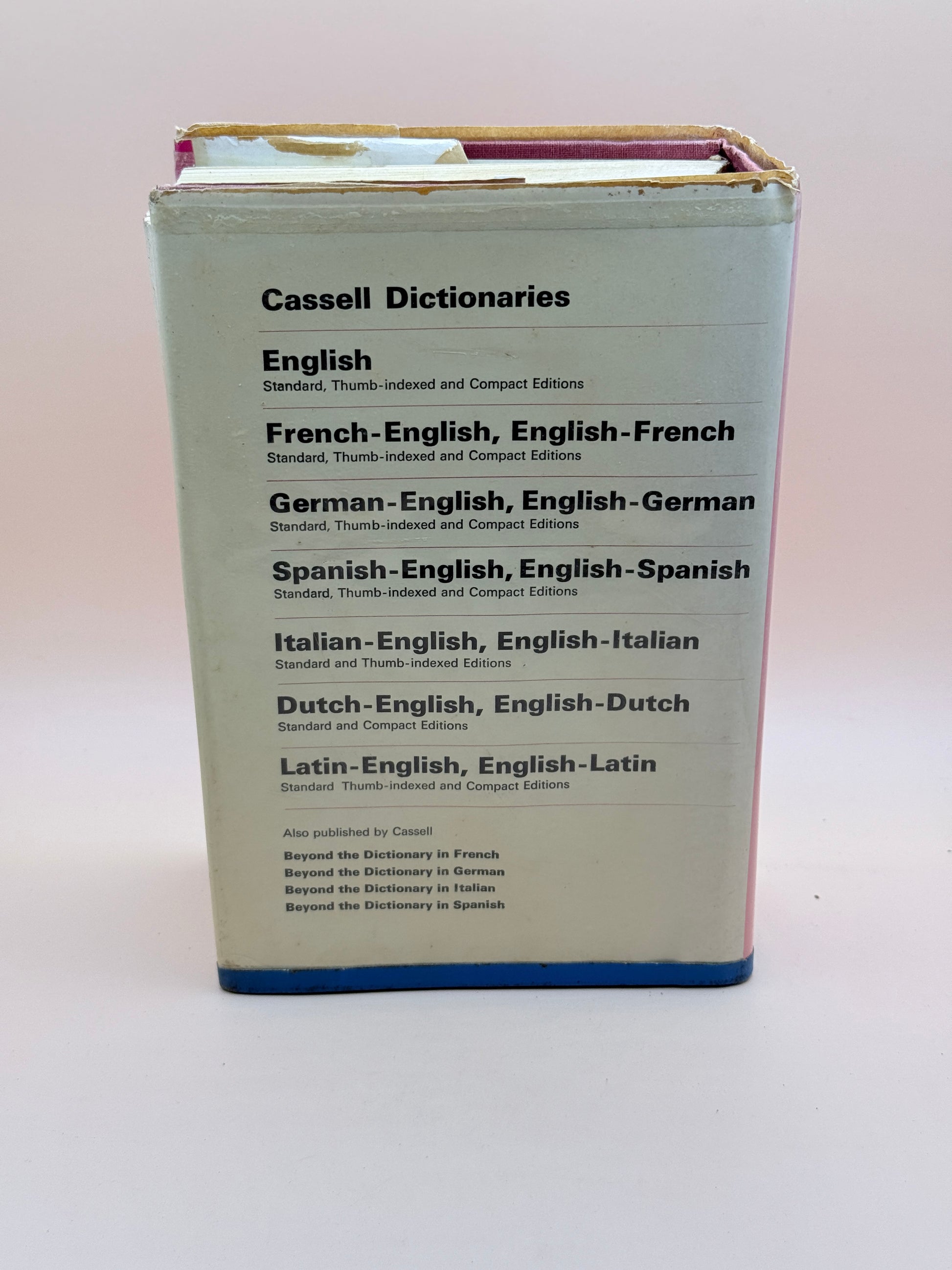 Cassell's French English English French Dictionary By J. H Douglas