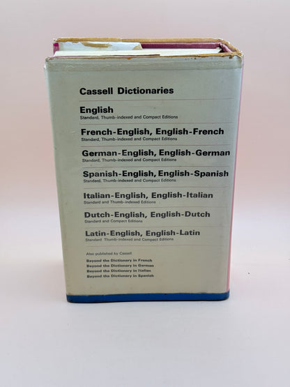 Cassell's French English English French Dictionary By J. H Douglas