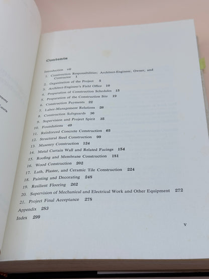 Architectural Supervision Of Modern Buildings By Martin D. Dubin