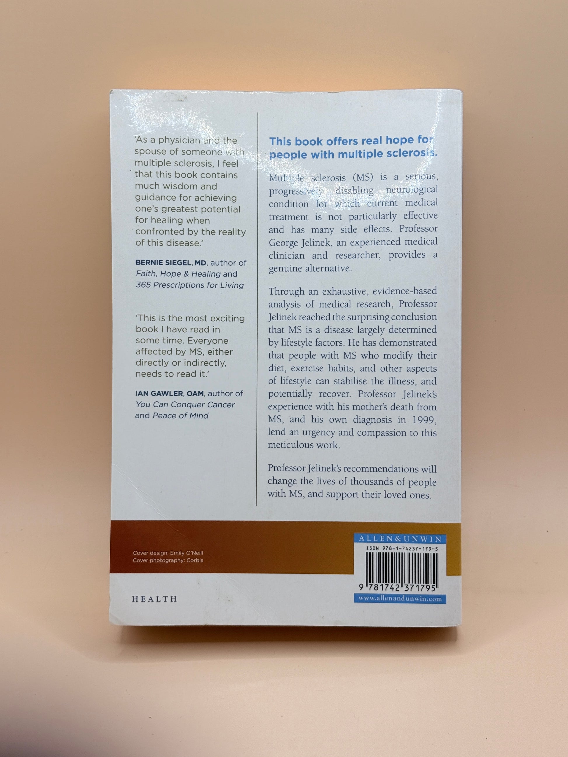 Overcoming Multiple Sclerosis By Professor George Jelinek