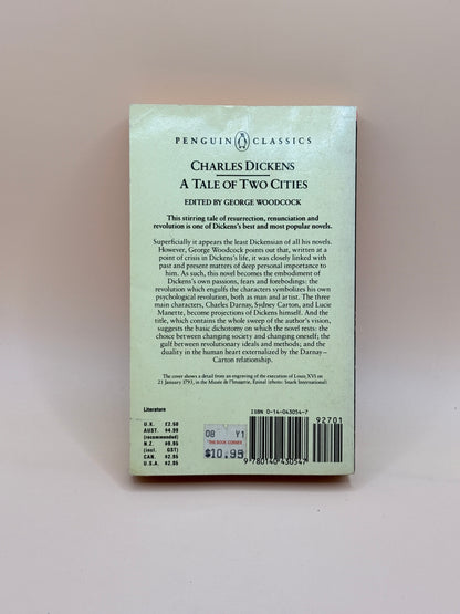 A Tale Of Two Cities By Charles Dickens