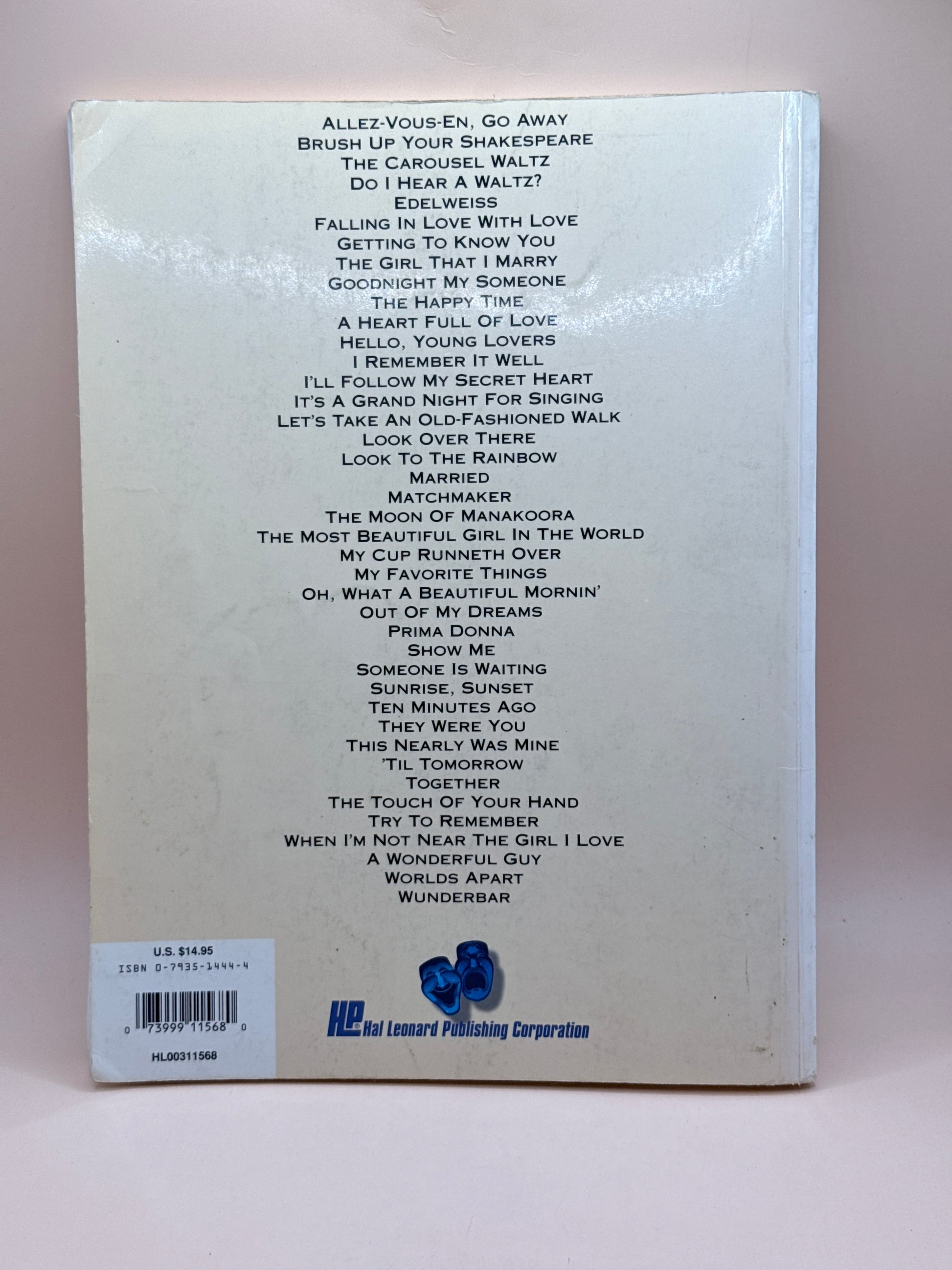 Broadway Waltzes By Hal Leonard Publishing Corporation