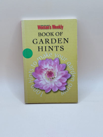 Book Of Garden Hints By New Zealand Woman’s Weekly