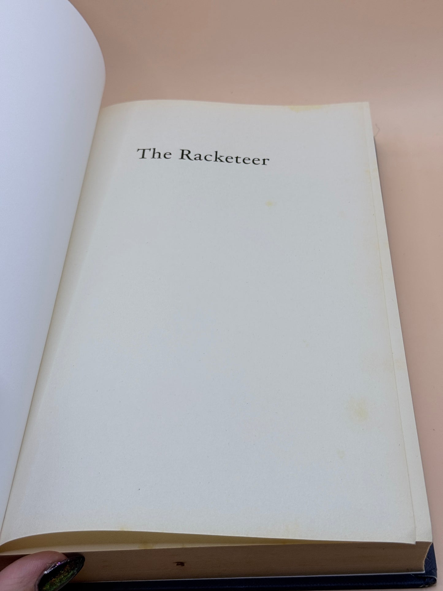 The Racketeer by John Grisham