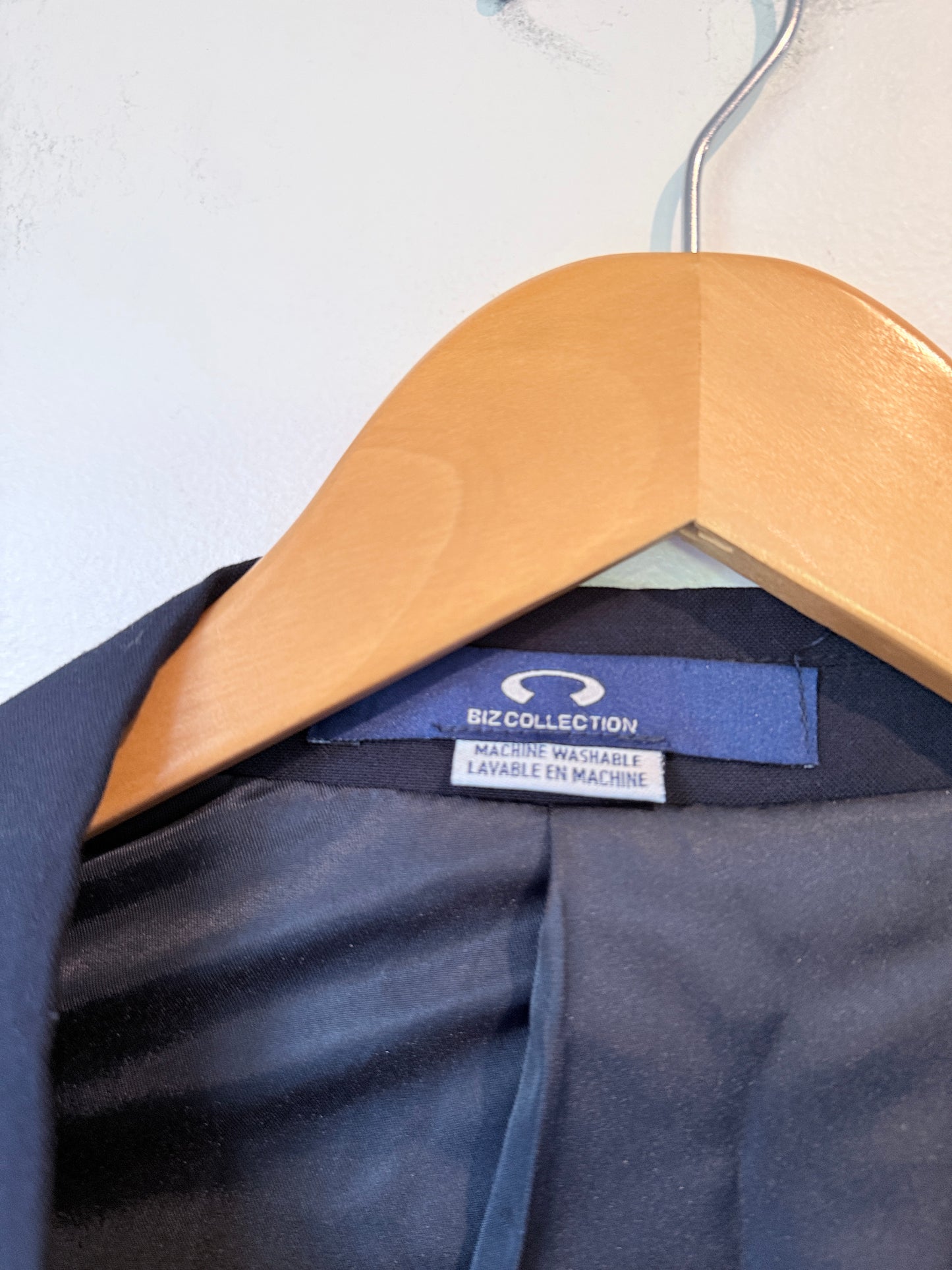 Biz Collection Navy Blazer Jacket Size AUS/NZ 112 — New