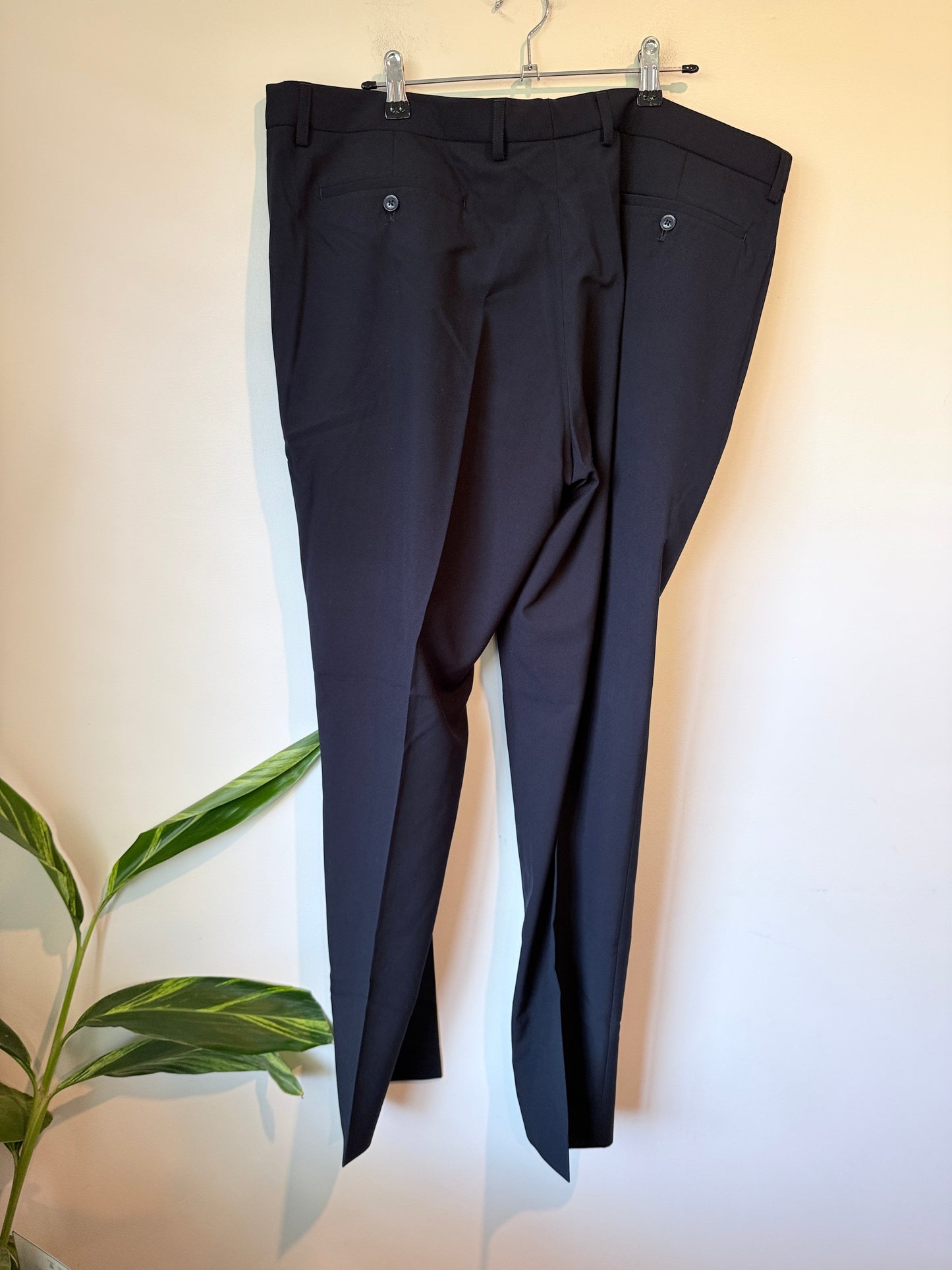 BIZ Classic Suit Trousers Navy Size AUS/NZ 102R