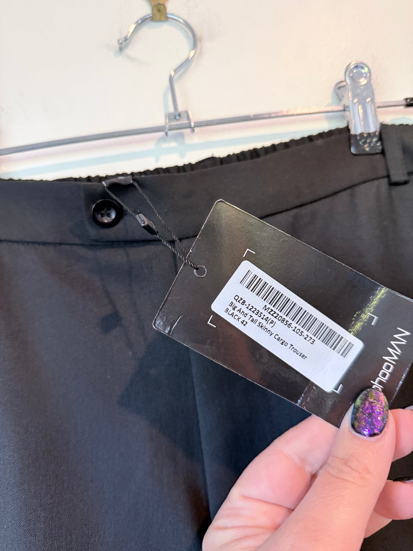 Boohoo Man Cargo Jogger Trousers Cargo Pants Size 42