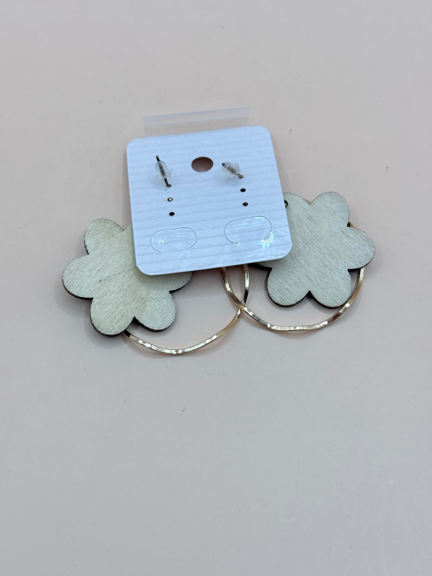 Blue Floral Drop Earrings Fashion Jewellery