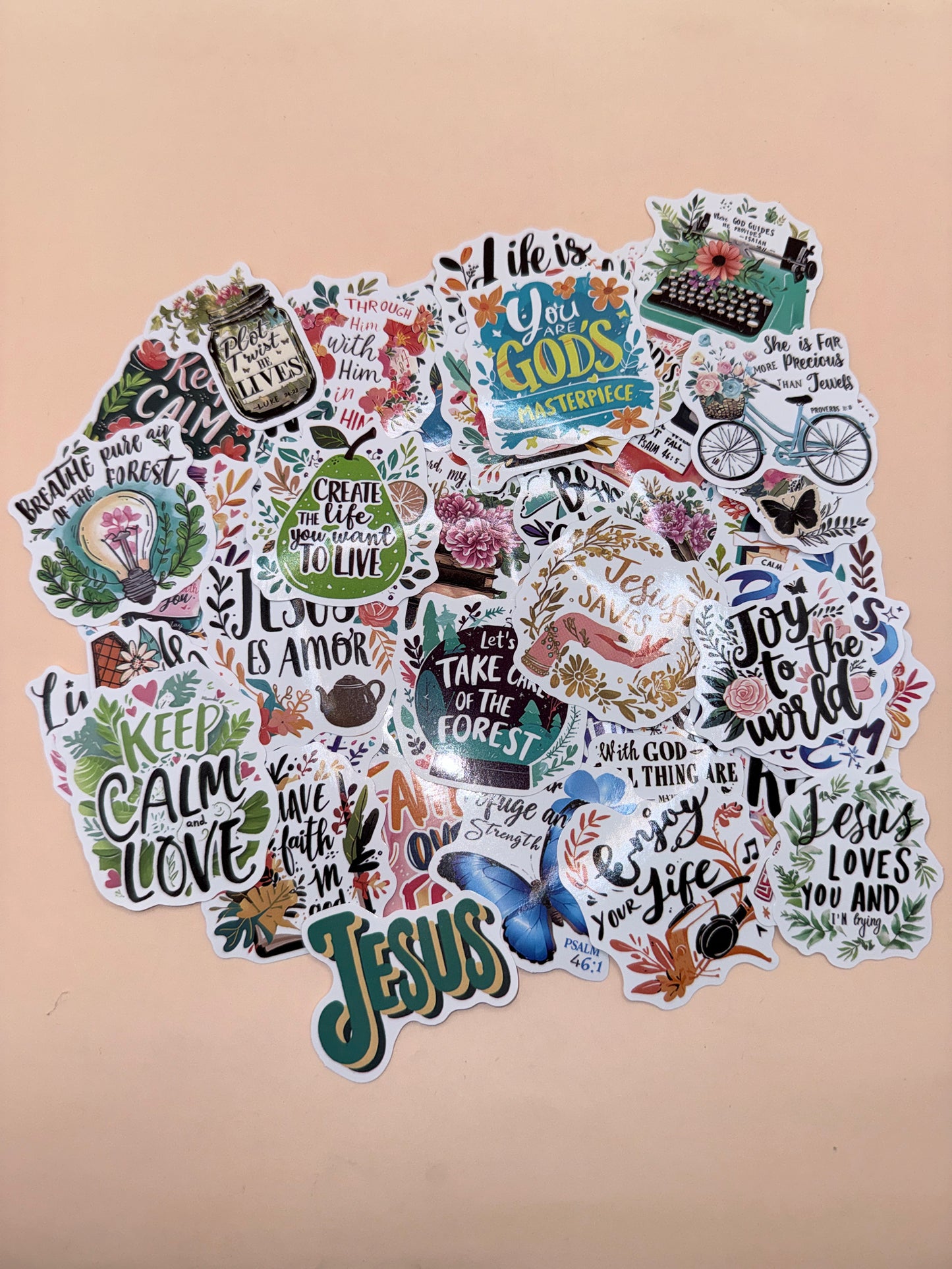 Inspirational Christian Sticker Bundle