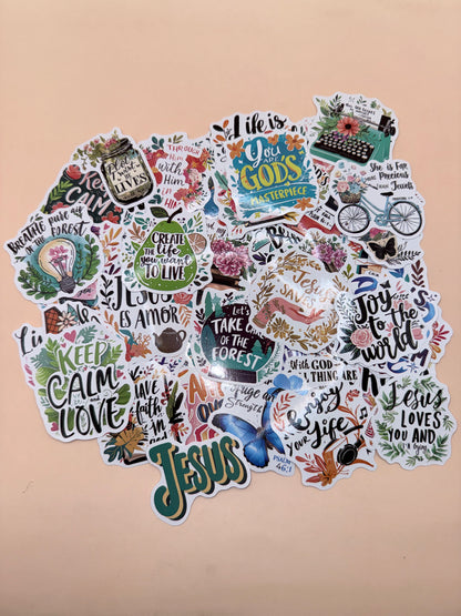 Inspirational Christian Sticker Bundle