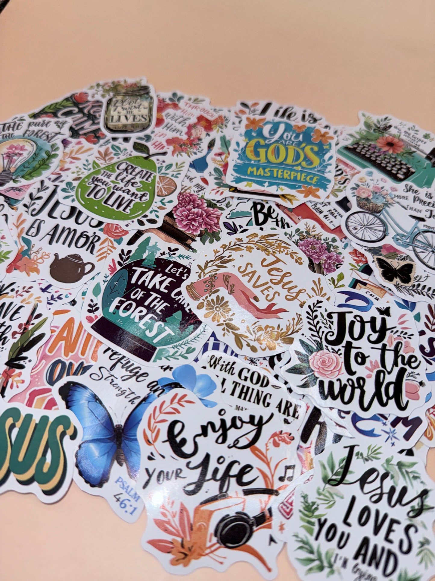 Inspirational Christian Sticker Bundle