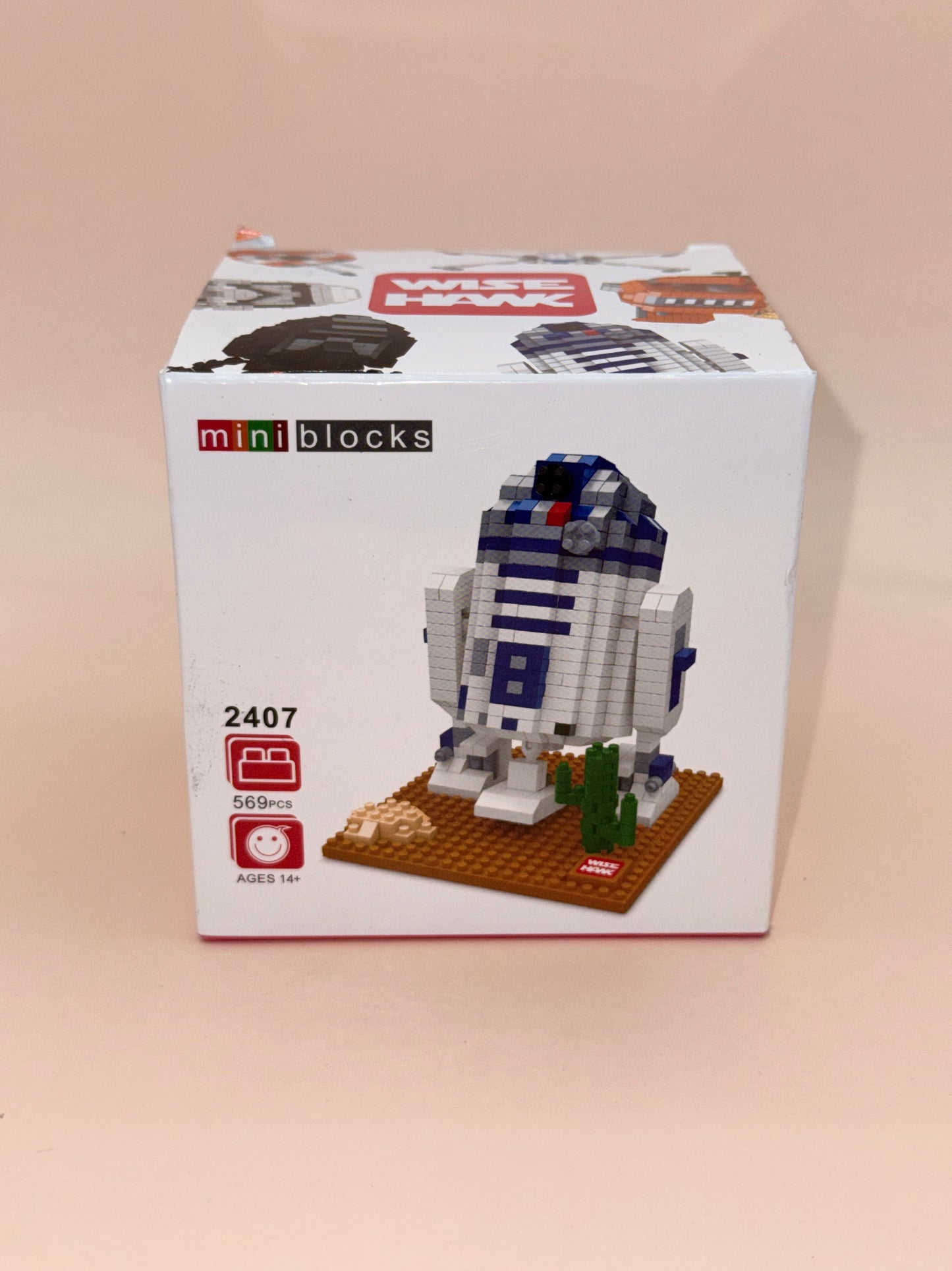 Wise Hawk Mini Blocks R2-D2 Building Set