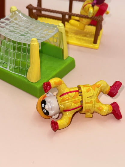 Vintage Mcdonald's Collectible McTroop 2001 Mixed Toy Pieces Bundle