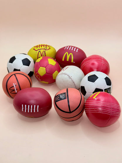 McDonald’s 1992 Sportsballs Collectible Toy Set