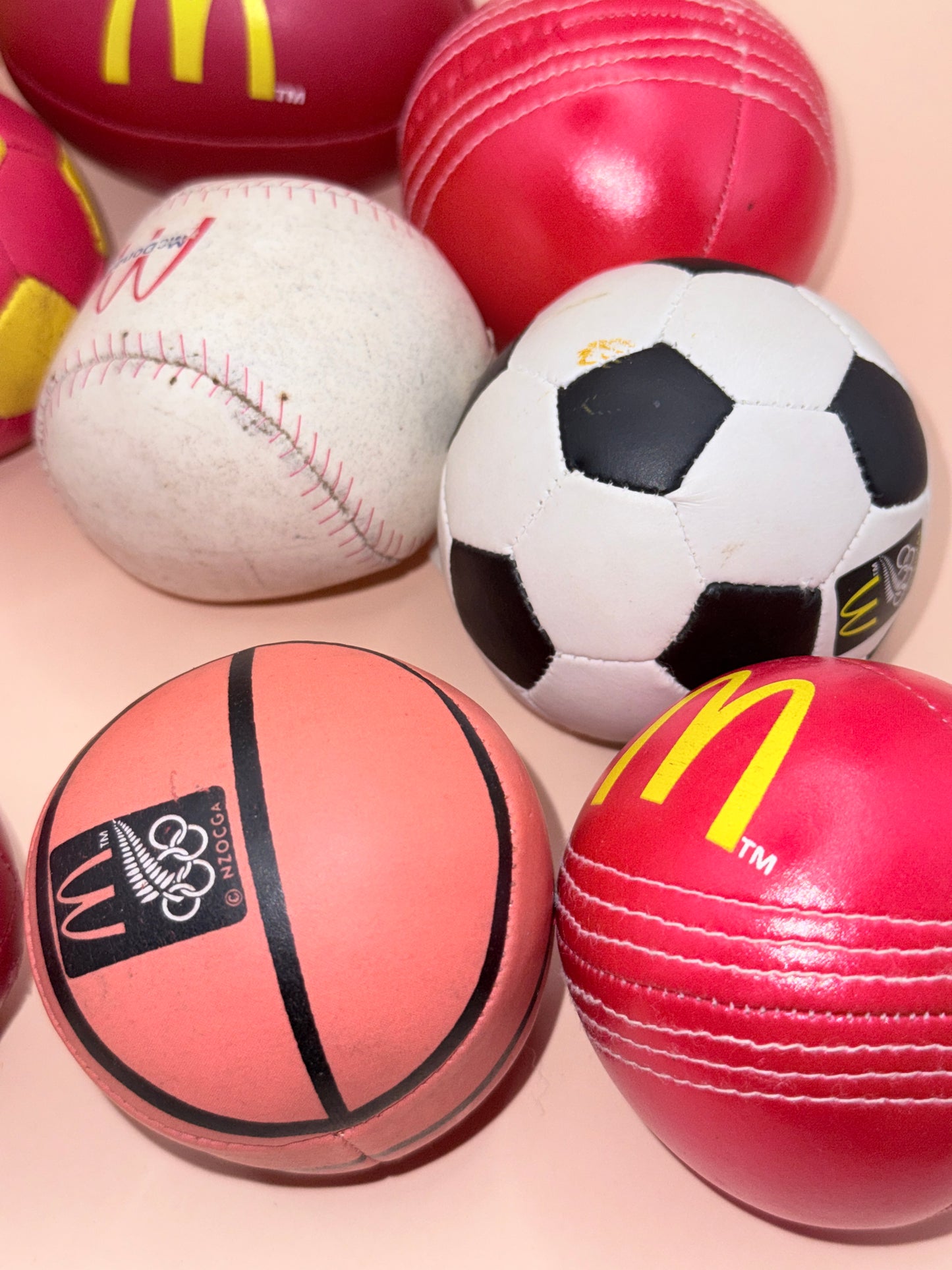 McDonald’s 1992 Sportsballs Collectible Toy Set