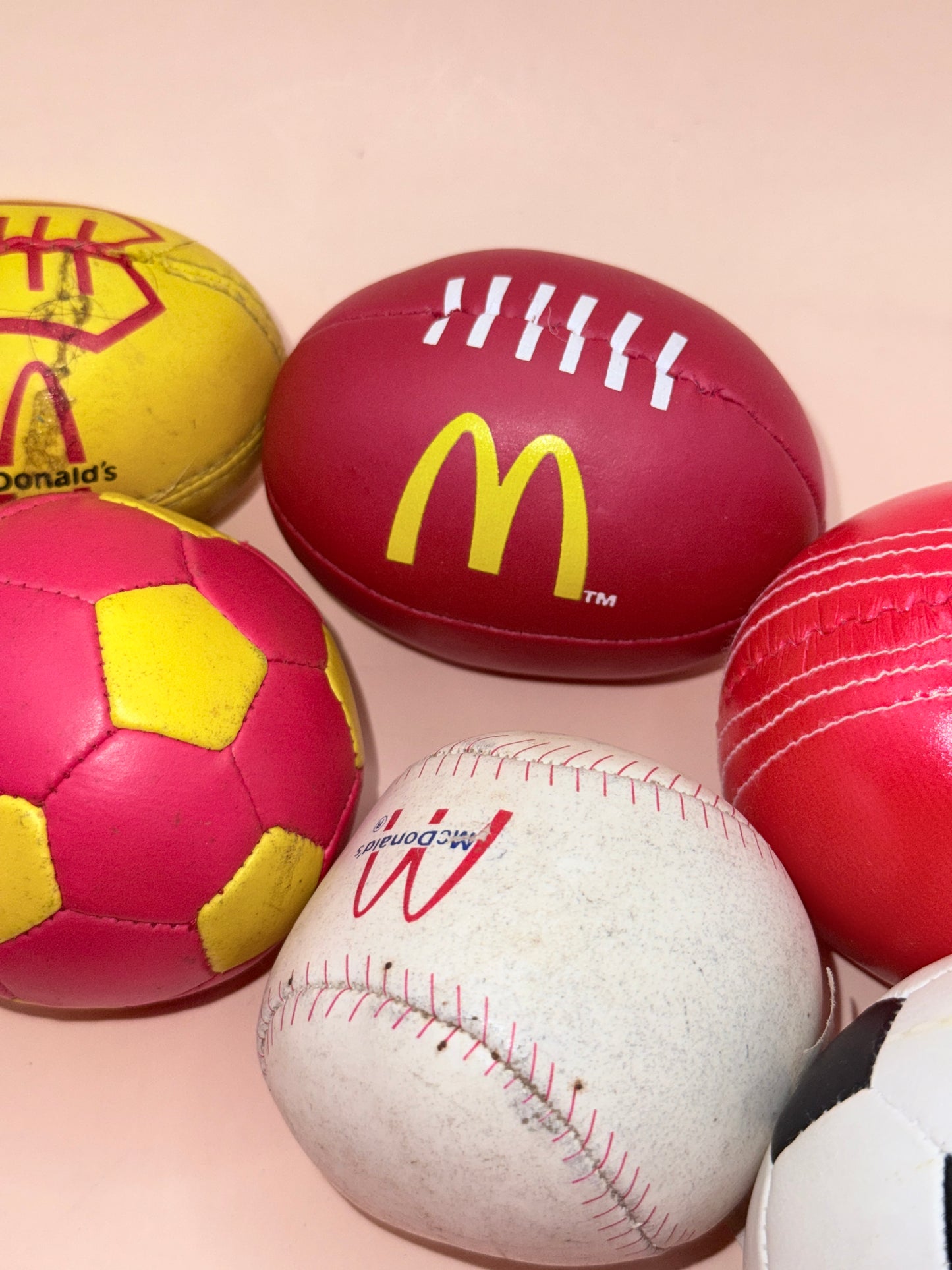 McDonald’s 1992 Sportsballs Collectible Toy Set
