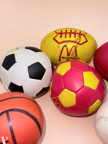 McDonald’s 1992 Sportsballs Collectible Toy Set