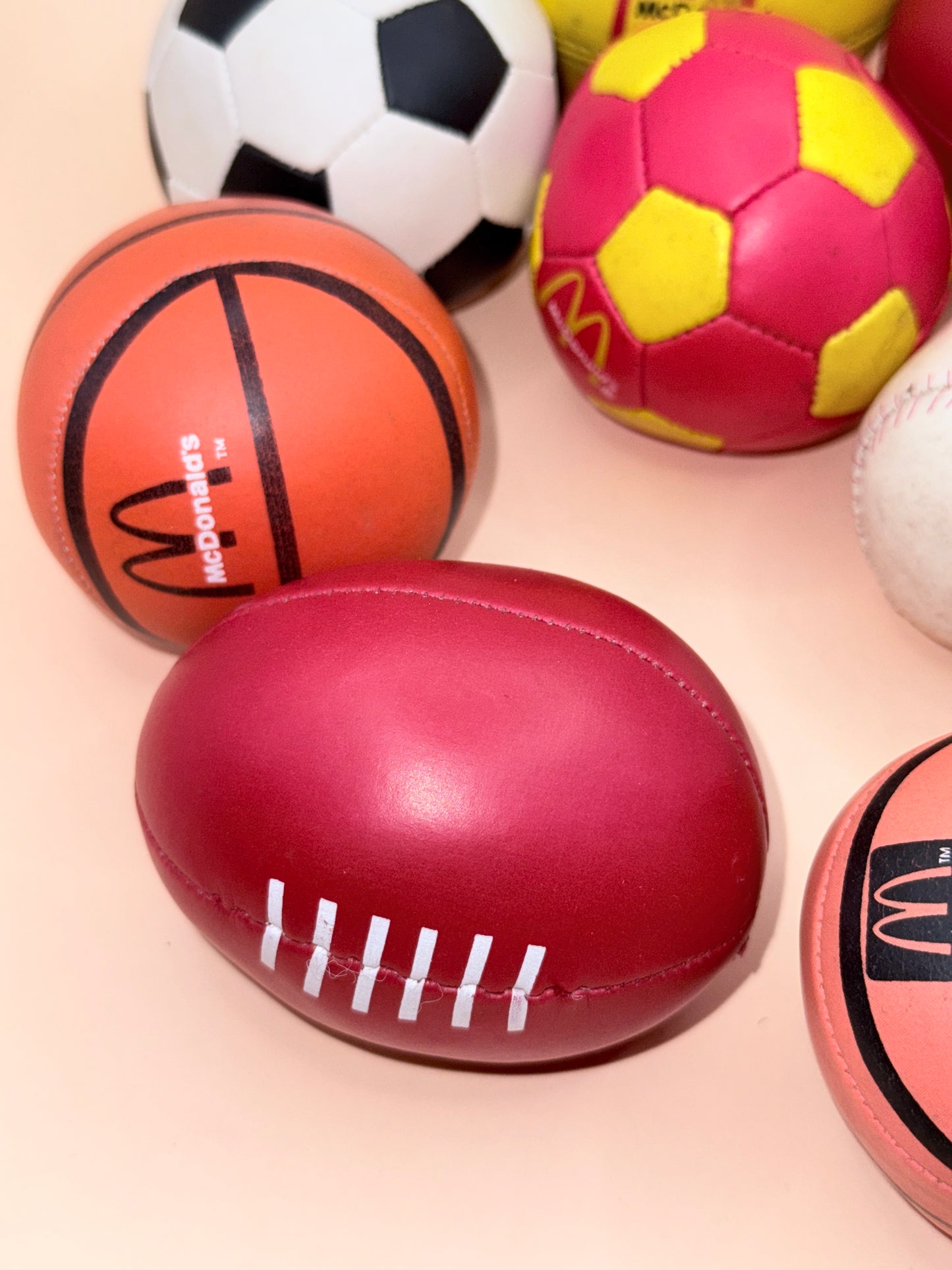 McDonald’s 1992 Sportsballs Collectible Toy Set