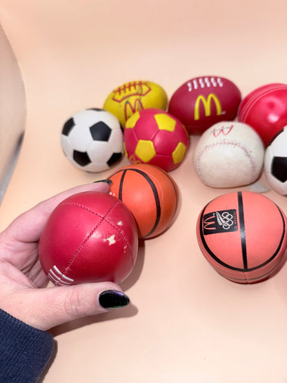 McDonald’s 1992 Sportsballs Collectible Toy Set